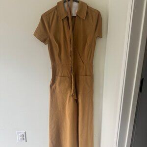 Maeve Anthropologie Short Sleeve Colette Jumpsuit